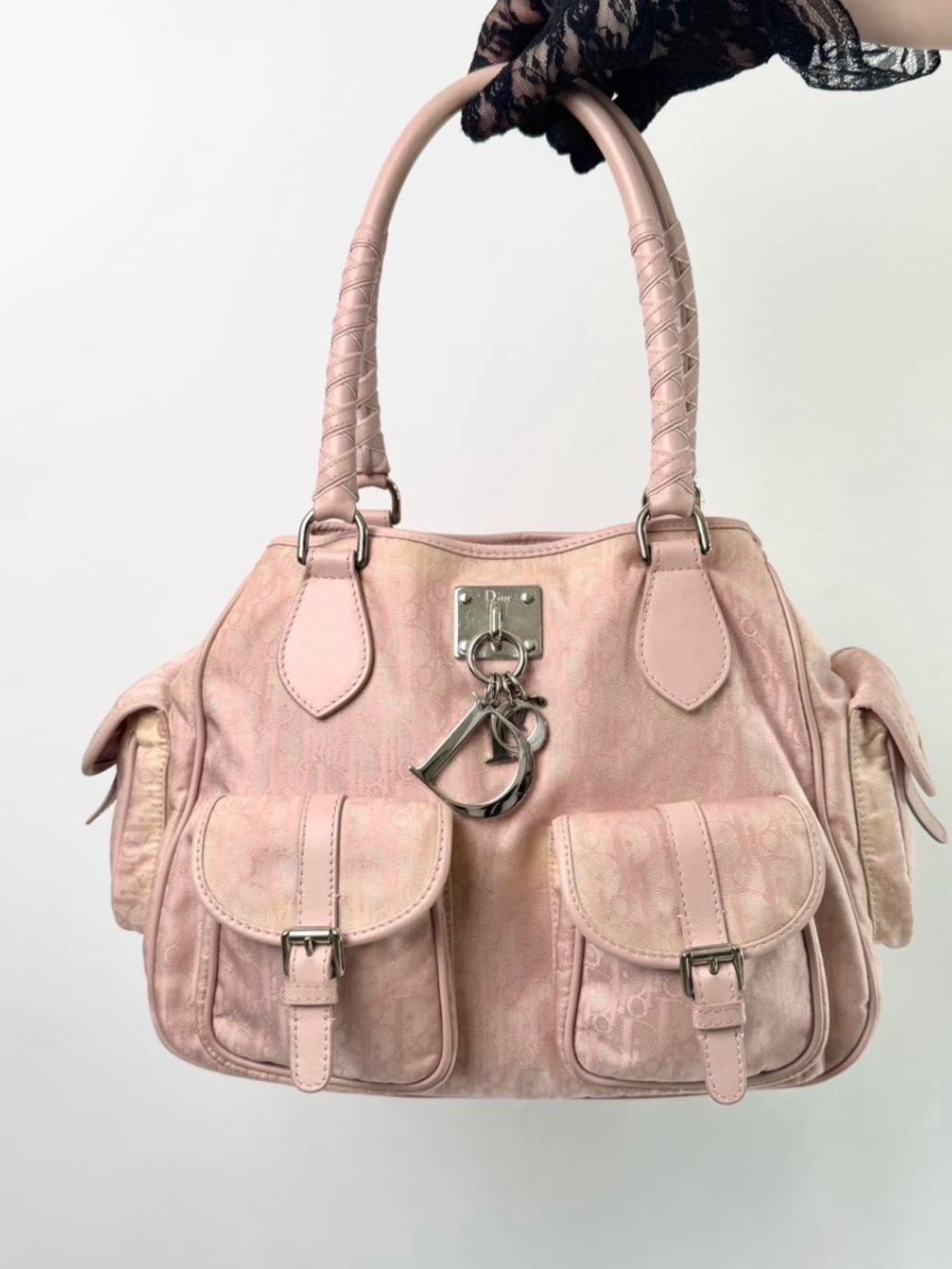 Christian Dior Pink Lovely Trotter bag!